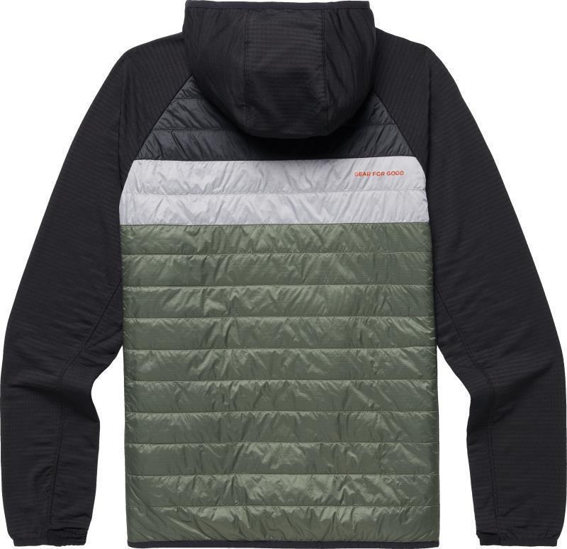 Capa Hybrid Insulated Hooded Jacket - Mens - Black / Fatigue 2