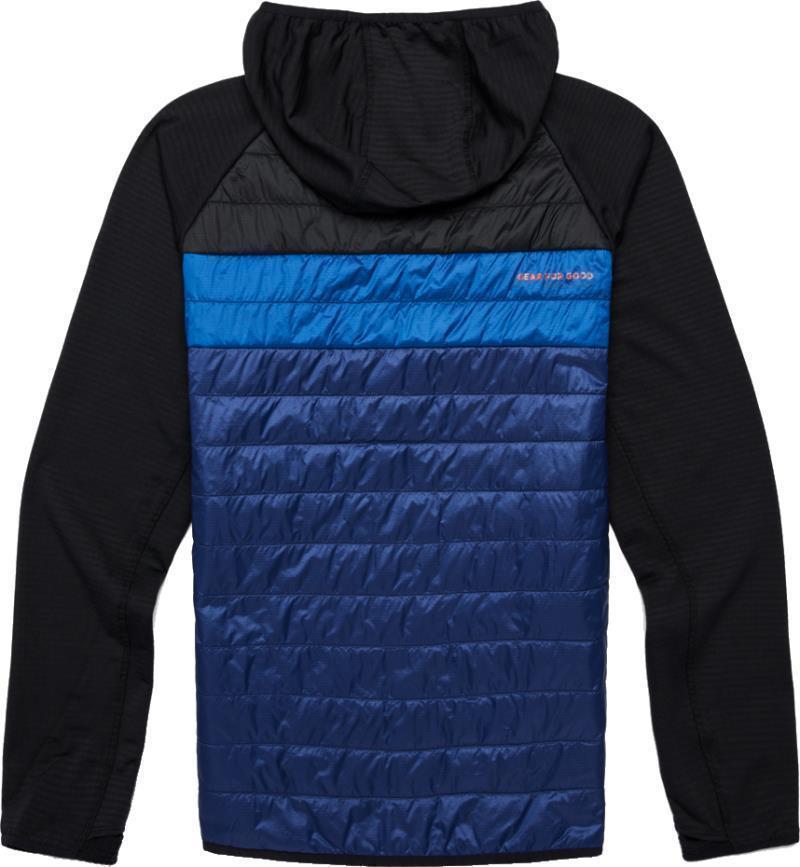 Capa Hybrid Insulated Hooded Jacket - Mens - Black / Maritime 2