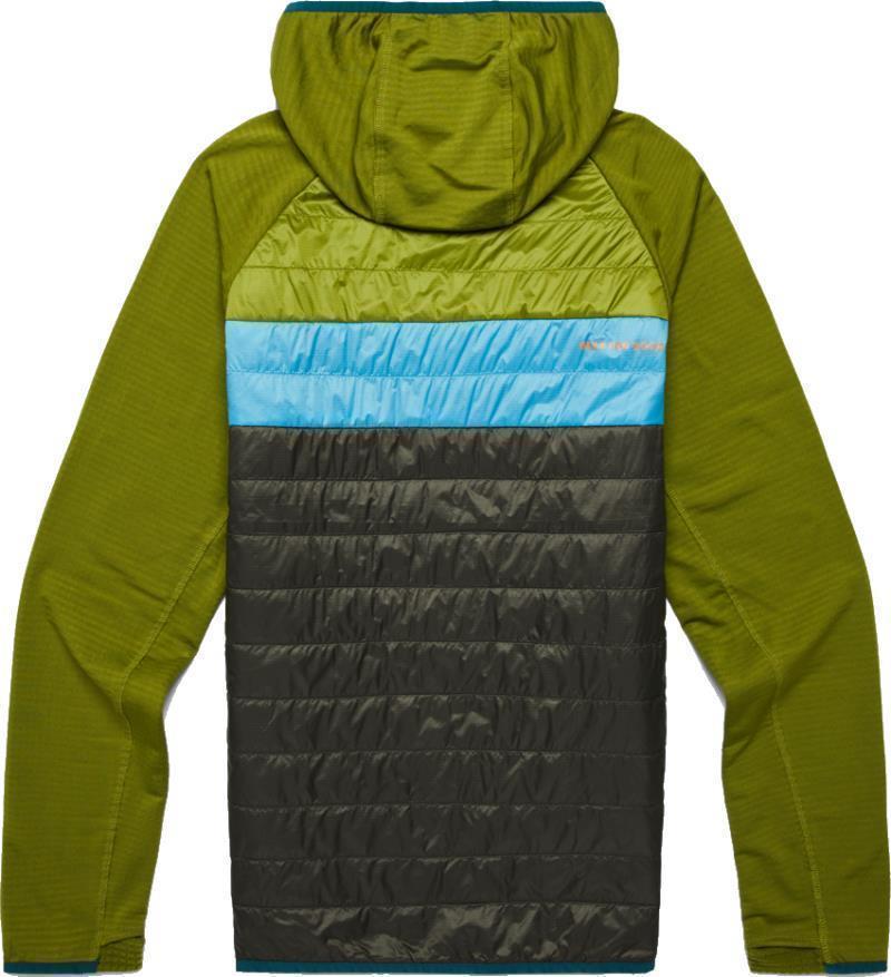 Capa Hybrid Insulated Hooded Jacket - Mens - Cedar / Iron 2