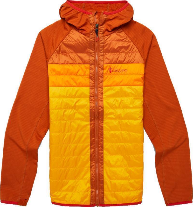 Capa Hybrid Insulated Hooded Jacket - Mens - Mezcal / Sunset 1