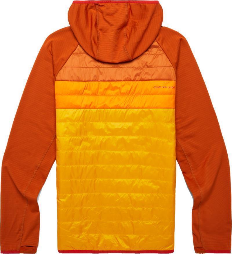 Capa Hybrid Insulated Hooded Jacket - Mens - Mezcal / Sunset 2