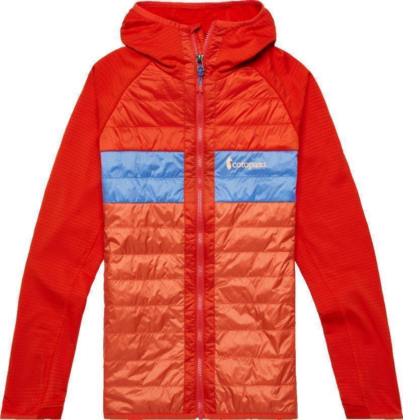 Capa Hybrid Insulated Hooded Jacket - Womens - Canyon / Nectar 1