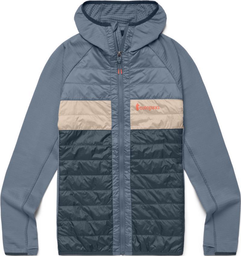 Capa Hybrid Insulated Hooded Jacket - Womens - Tempest and Graphite 1