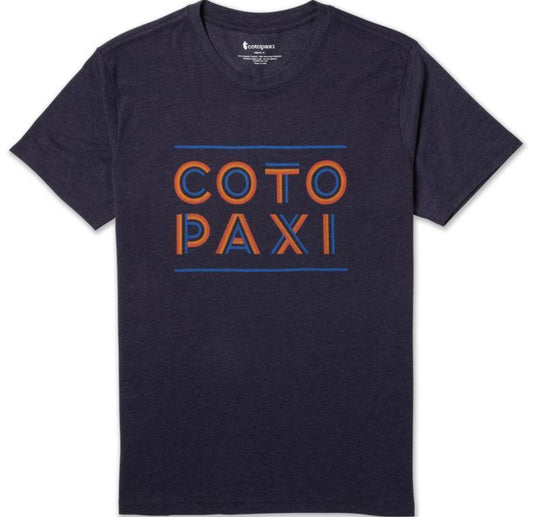 Cotopaxi Stripe T-Shirt - Mens - Maritime 1