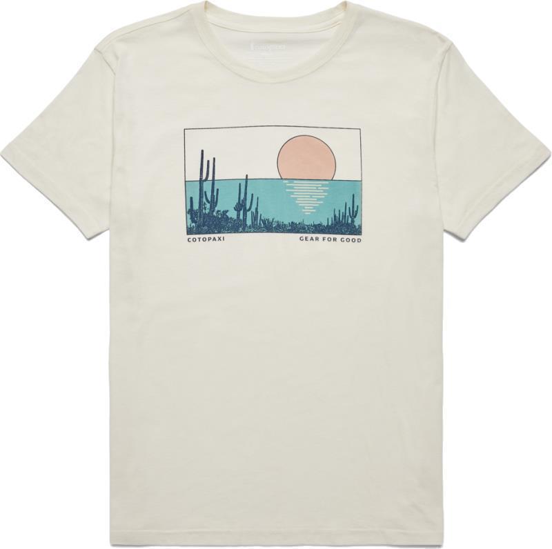 Desert View Organic T-Shirt - Mens - Bone 1