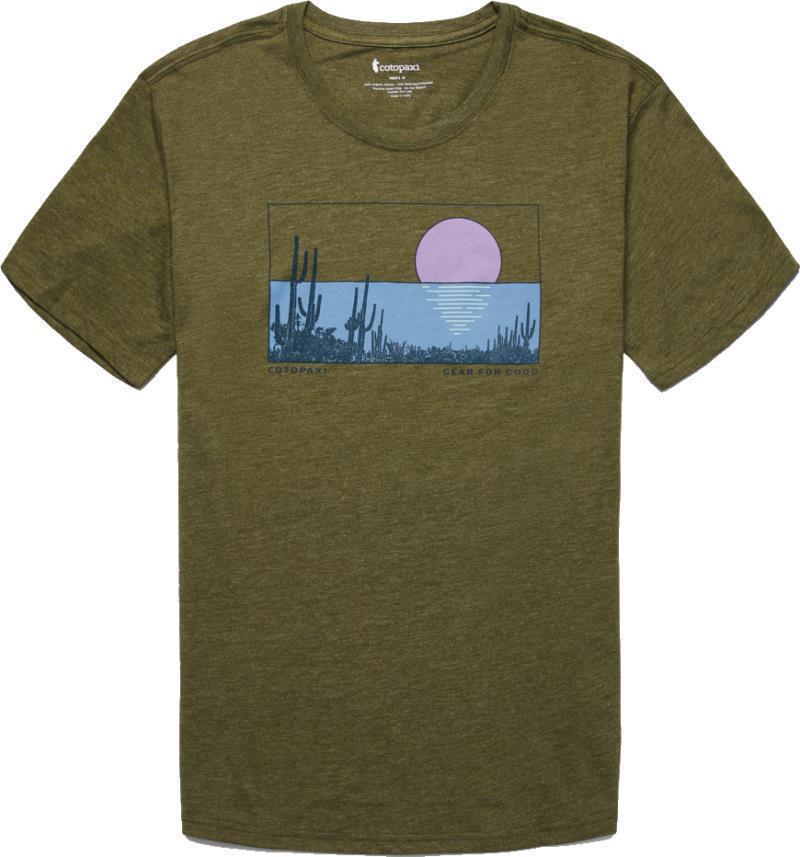 Desert View Organic T-Shirt - Mens - Pine 1