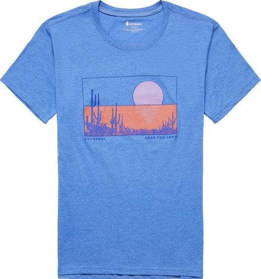 Desert View Organic T-Shirt - Womens - Lupine 1
