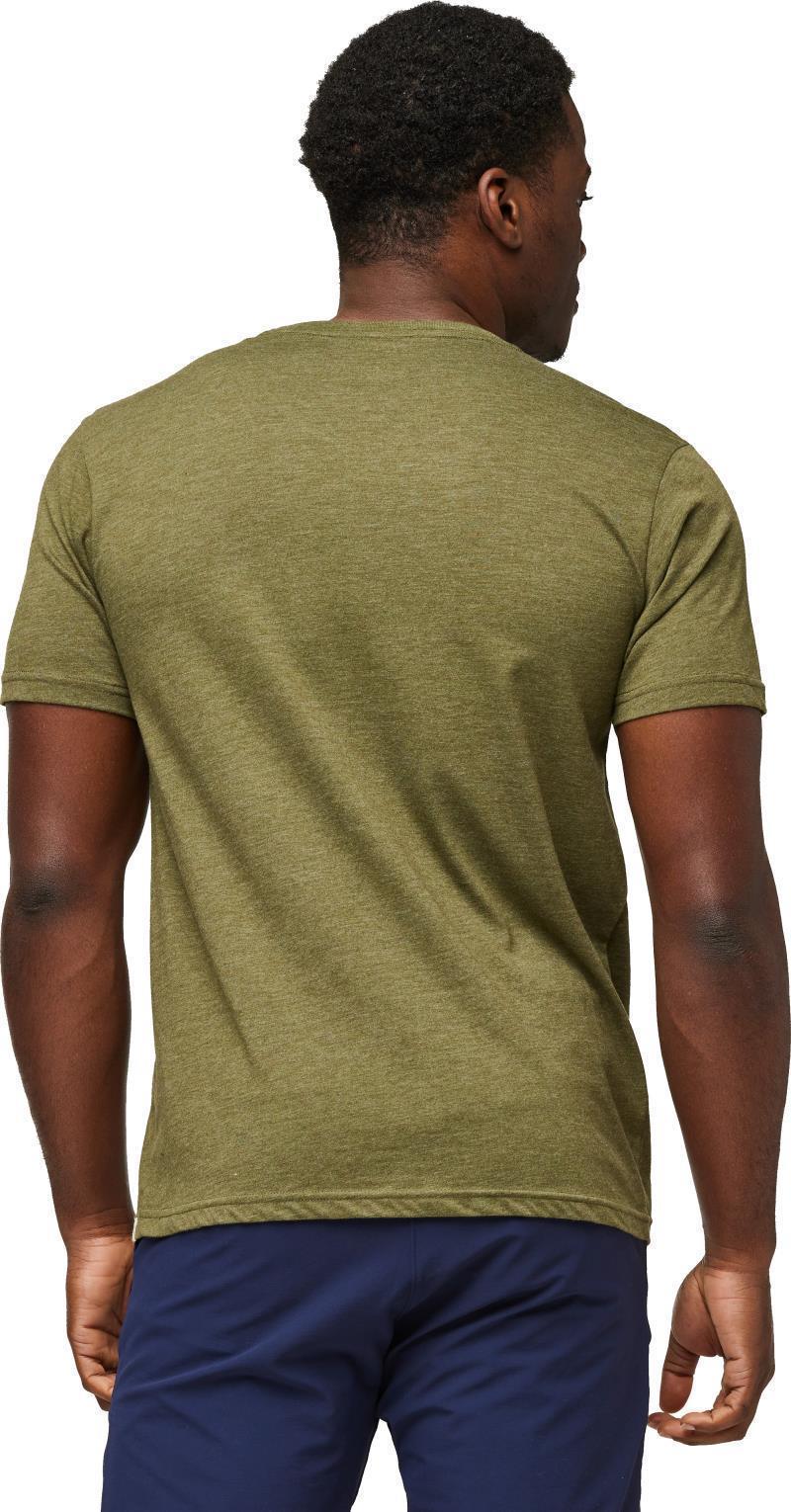 Disco Wave Organic T-Shirt - Mens - pine 1
