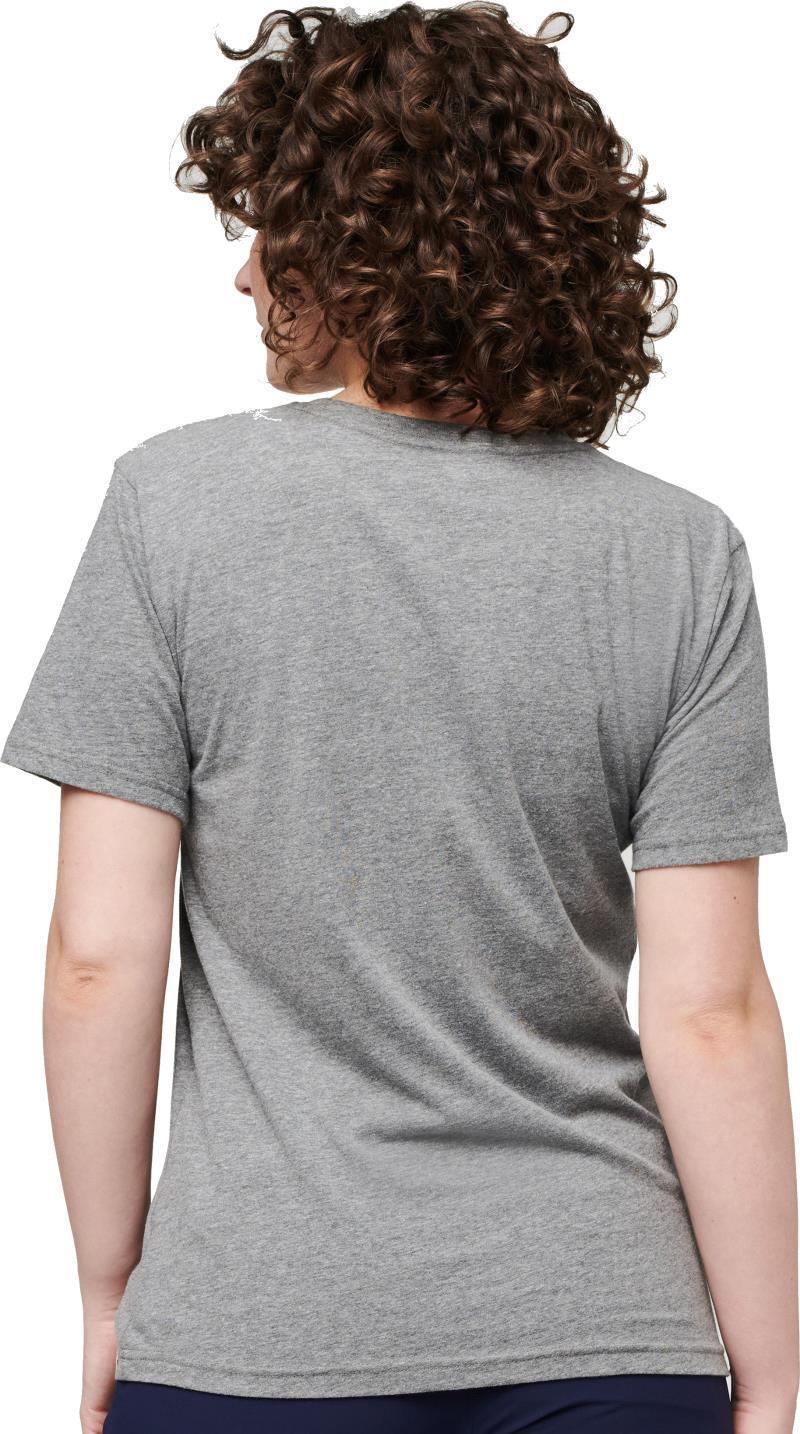 Disco Wave Organic T-Shirt - Womens - heather grey 1
