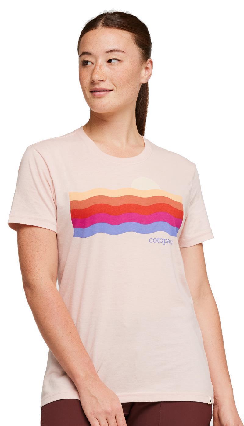 Disco Wave Organic T-Shirt - Womens - sand 1