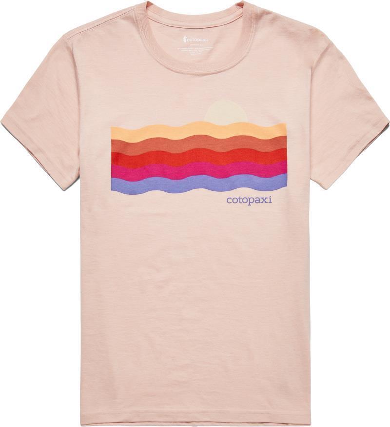 Disco Wave Organic T-Shirt - Womens - sand 1