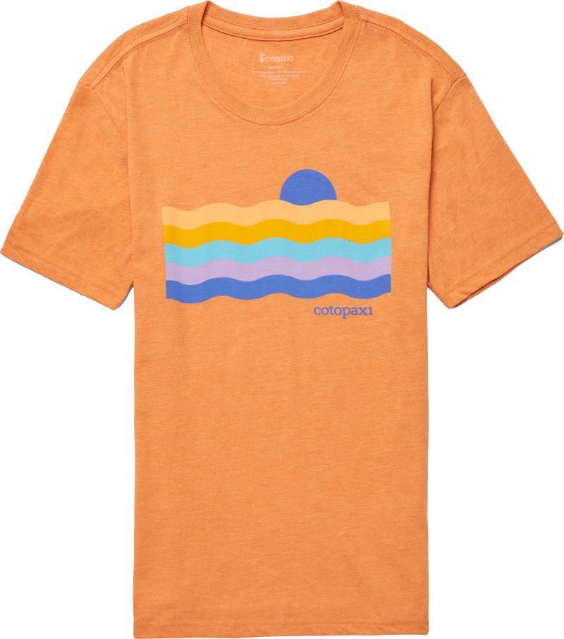 Disco Wave Organic T-Shirt - Womens - tamarindo 1
