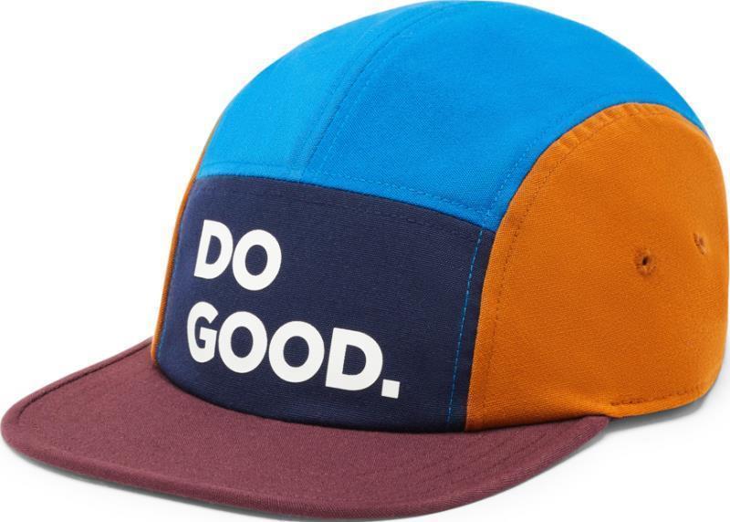 Do Good 5-Panel Hat - Maritime / Wine 1