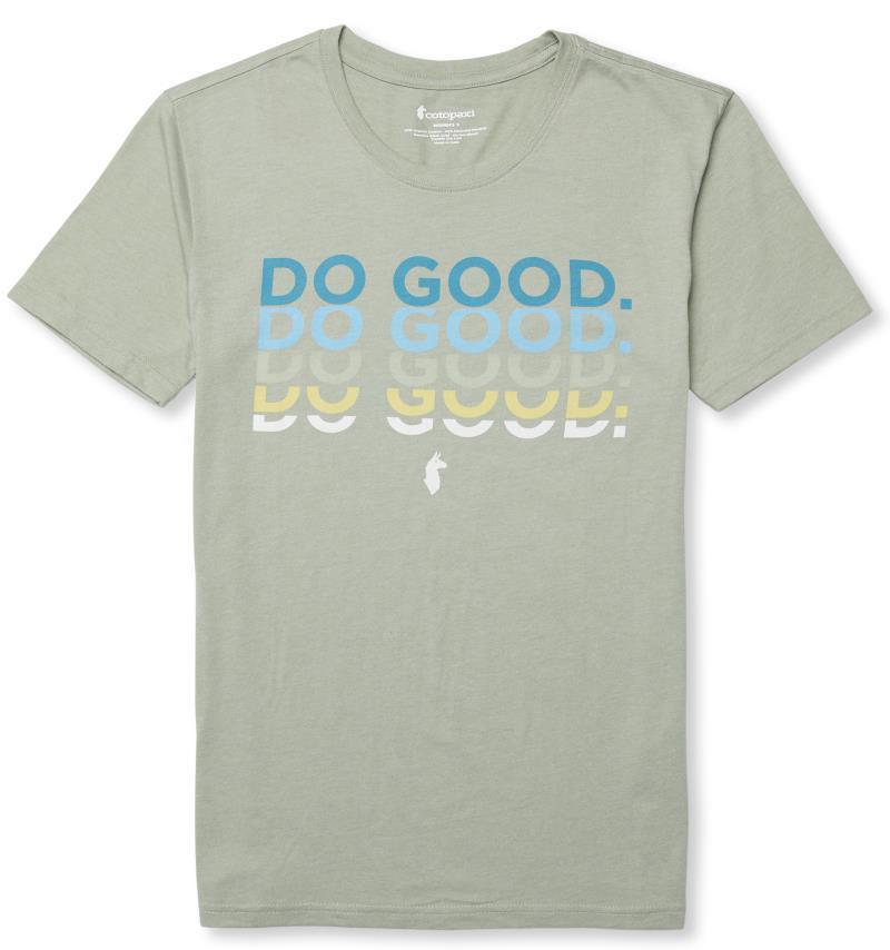 Do Good Repeat Organic T-Shirt - Womens - Silver Leaf 1