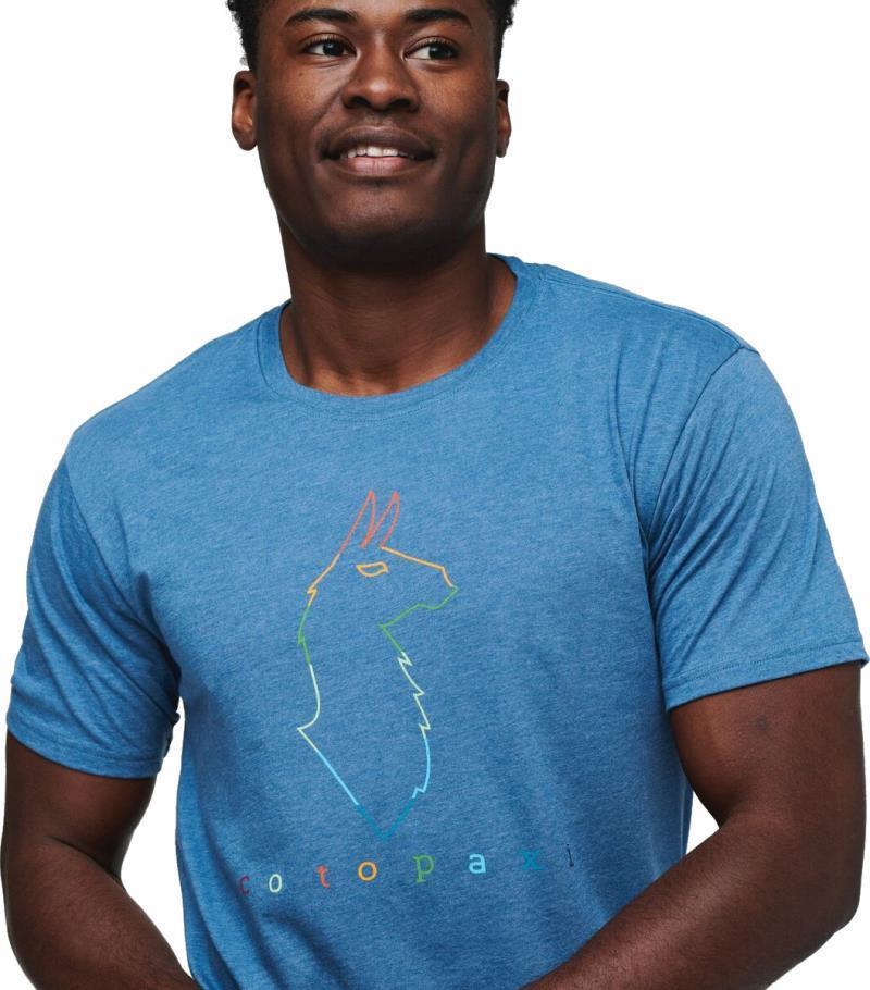 Electric Llama T-Shirt - Mens - Denim 2