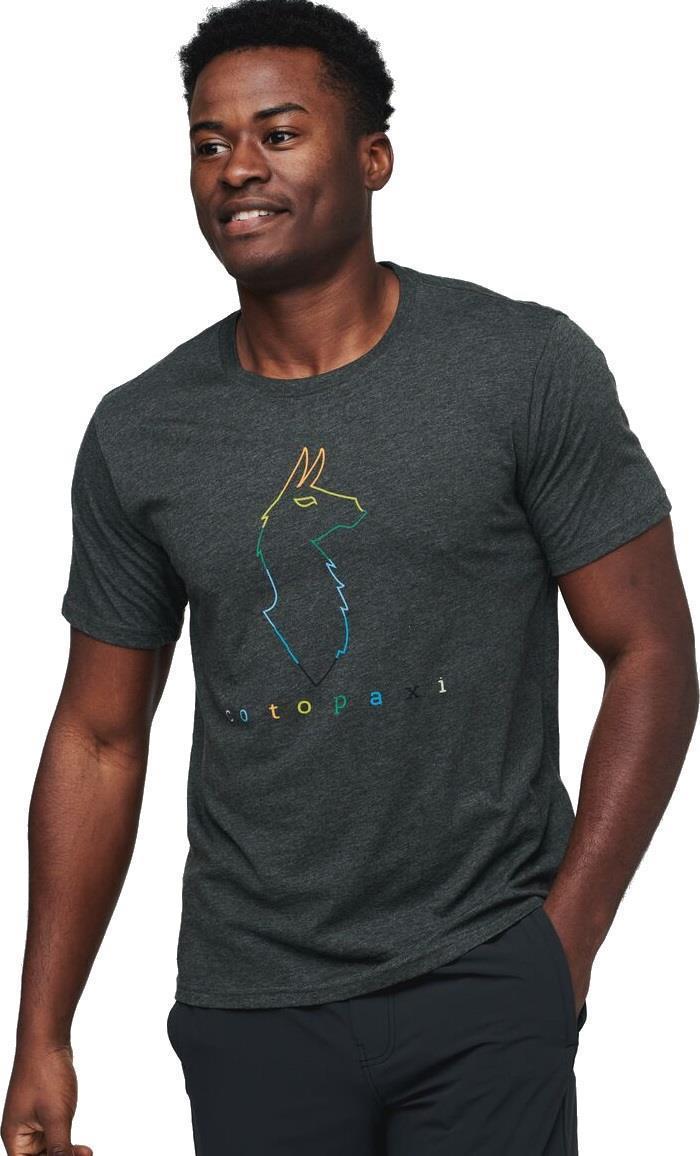 Electric Llama T-Shirt - Mens - Iron 1