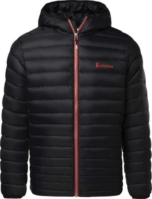 Fuego Down Hooded Jacket - Mens - Black 1
