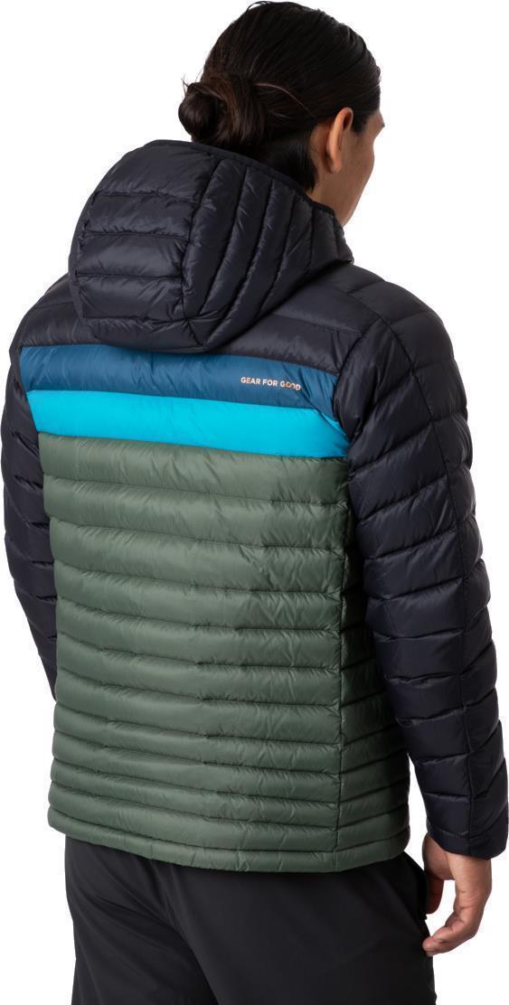 Fuego Down Hooded Jacket - Mens - Black / Spruce 4