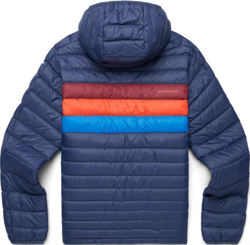 Fuego Down Hooded Jacket - Mens - Ink Stripes 2