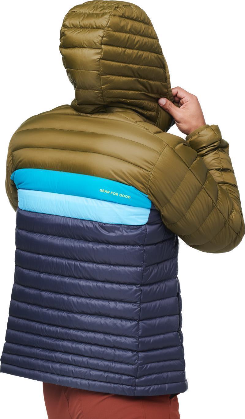 Fuego Down Hooded Jacket - Mens - Oak / Graphite 3