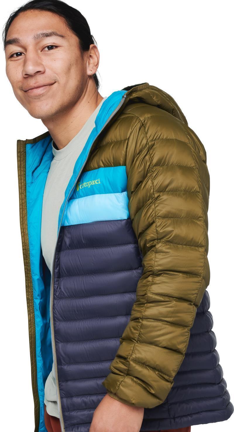 Fuego Down Hooded Jacket - Mens - Oak / Graphite 4