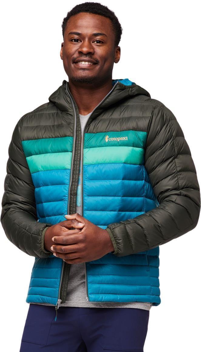 Fuego Down Hooded Jacket - Mens - Woods / Gulf 1