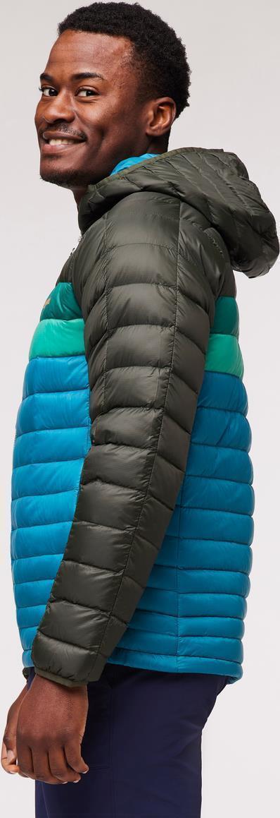 Fuego Down Hooded Jacket - Mens - Woods / Gulf 2