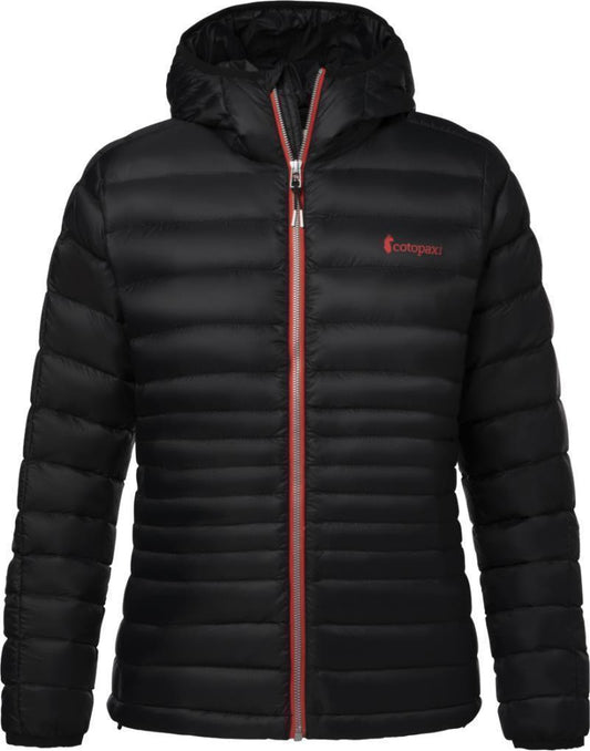 Fuego Down Hooded Jacket - Womens - Black 1