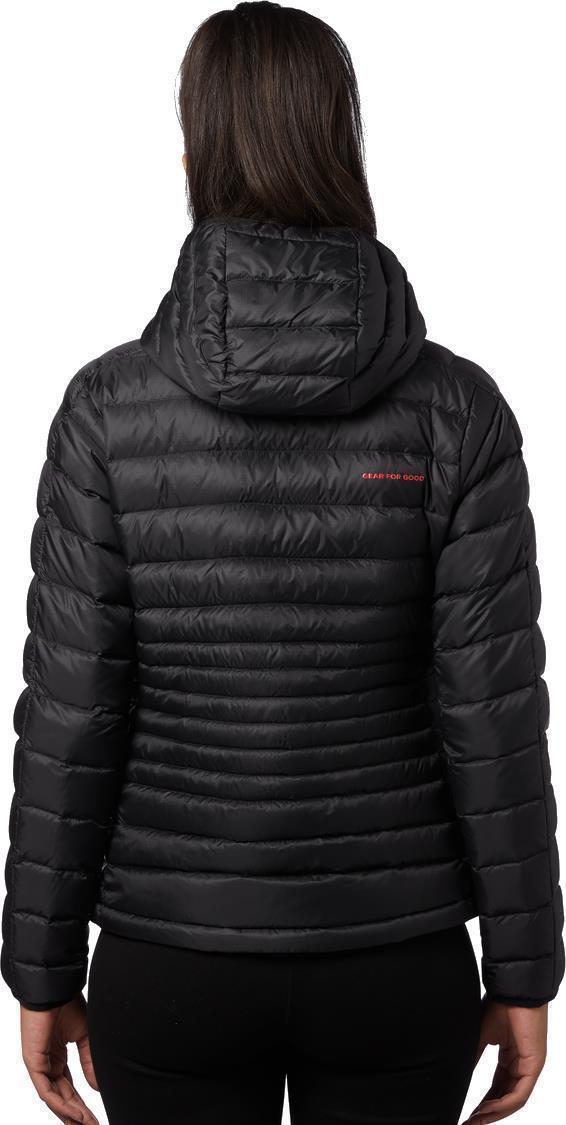 Fuego Down Hooded Jacket - Womens - Black 5