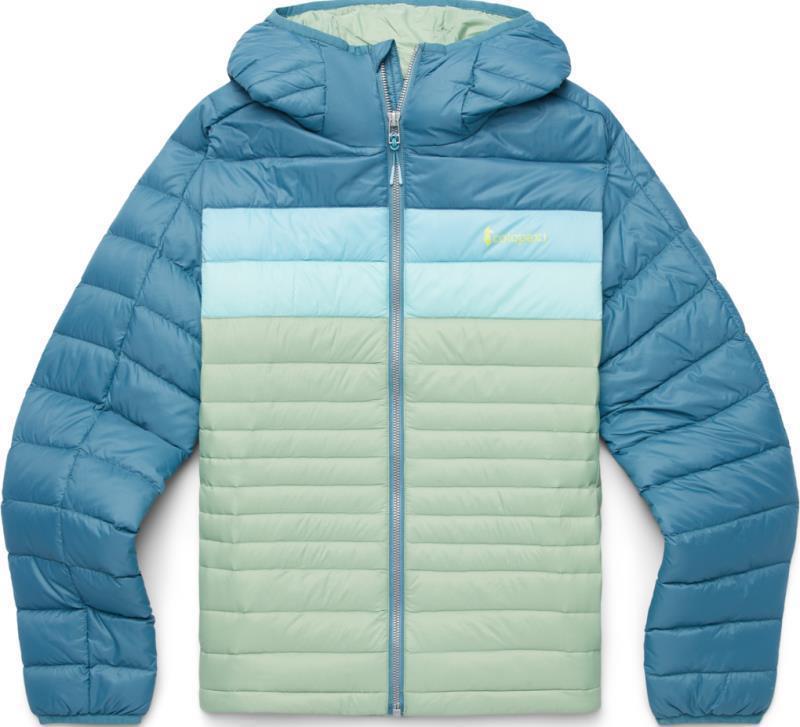 Fuego Down Hooded Jacket - Womens - Blue Spruce / Aspen 1