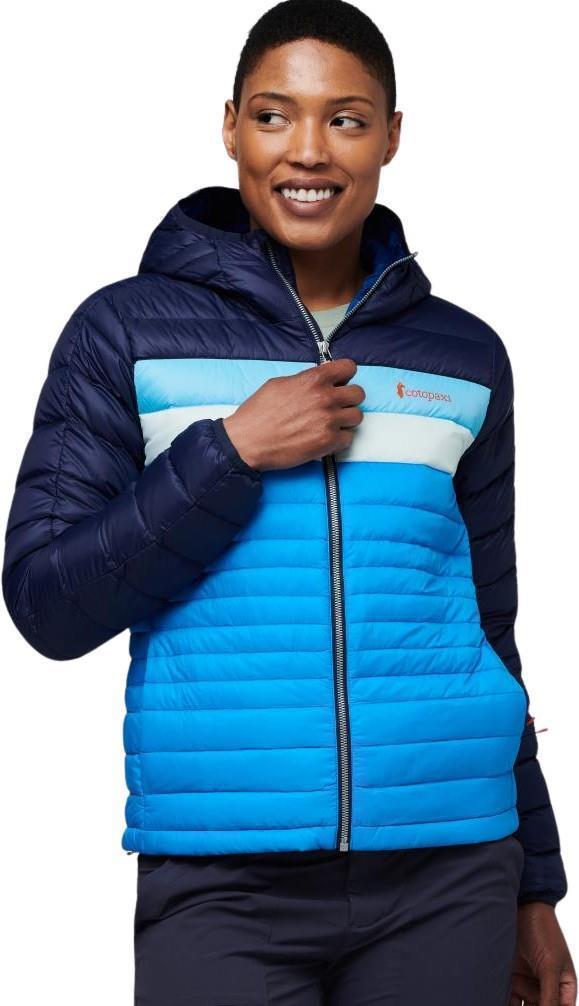 Fuego Down Hooded Jacket - Womens - Maritime / Saltwater 1