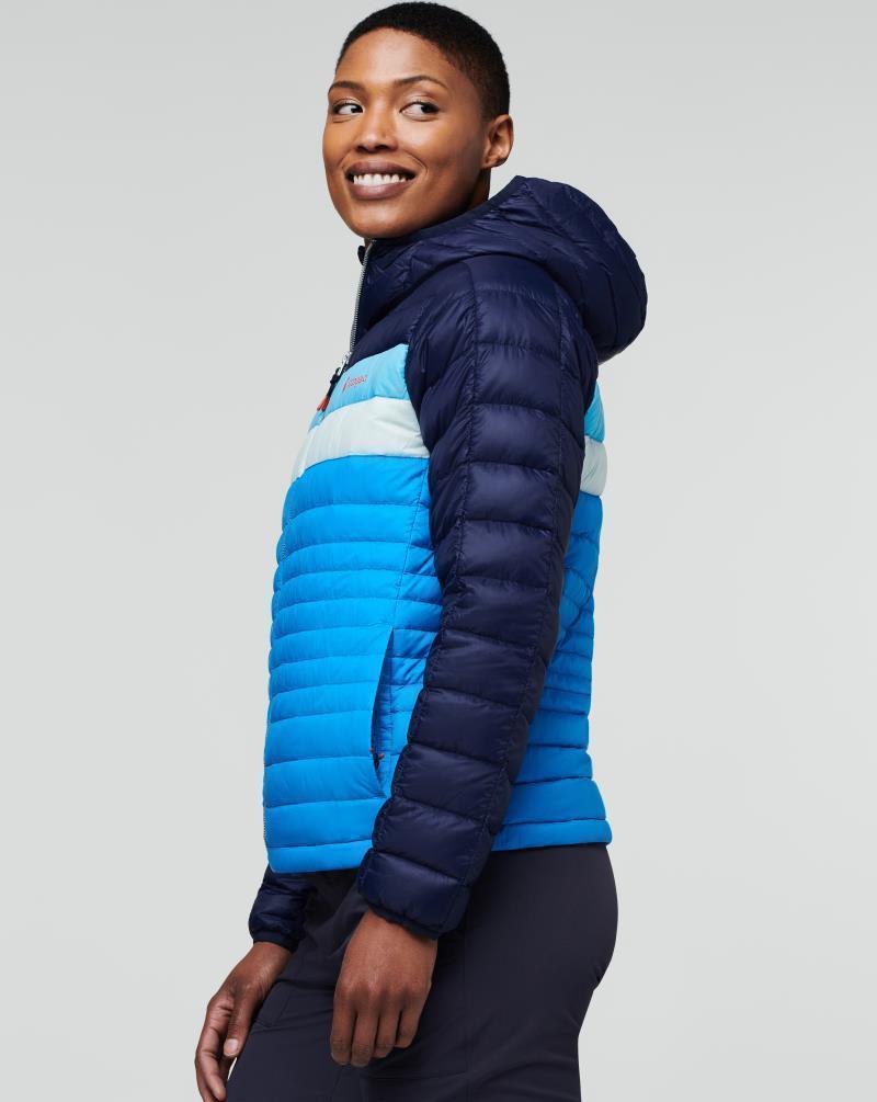 Fuego Down Hooded Jacket - Womens - Maritime / Saltwater 2