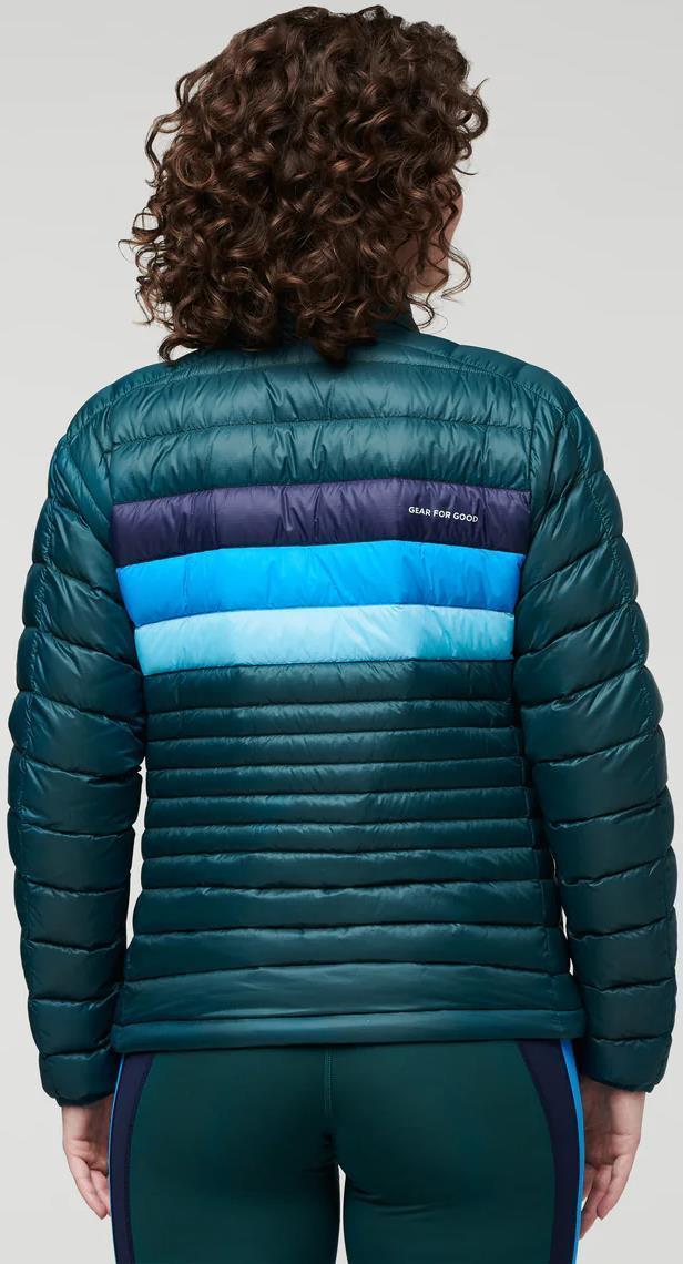 Fuego Down Jacket - Womens - Deep Ocean Stripes 2