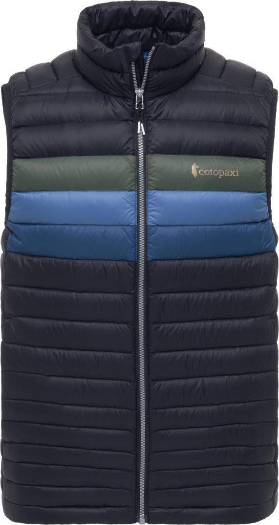 Fuego Down Vest - Mens - Black Stripes 1