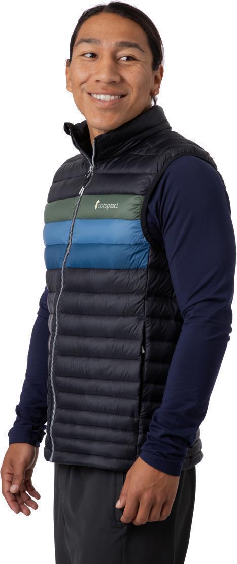 Fuego Down Vest - Mens - Black Stripes 4
