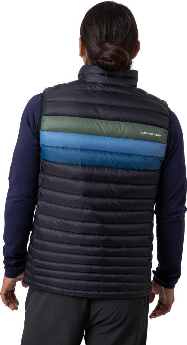 Fuego Down Vest - Mens - Black Stripes 5