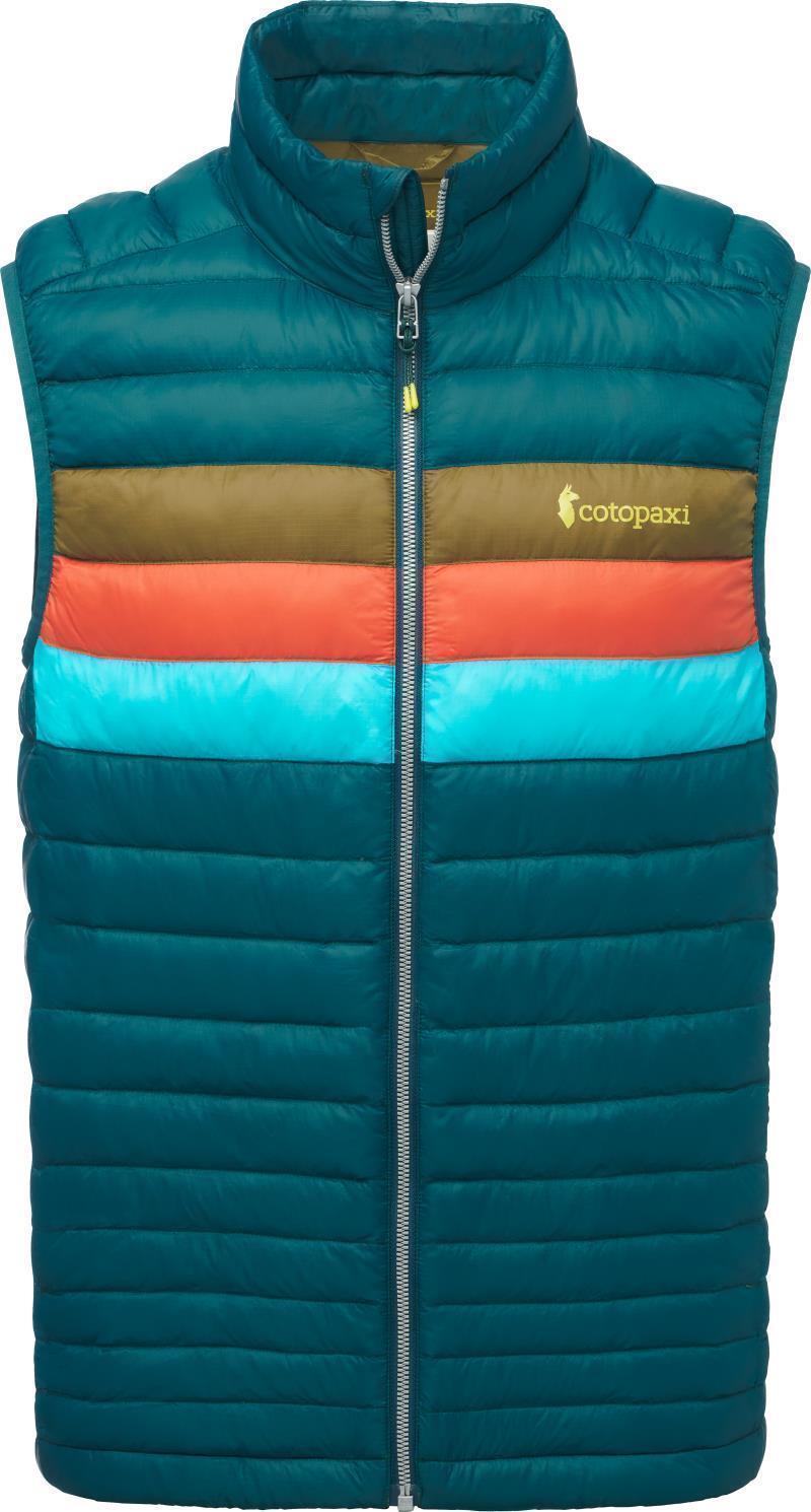 Fuego Down Vest - Mens - Deep Ocean Stripes 1