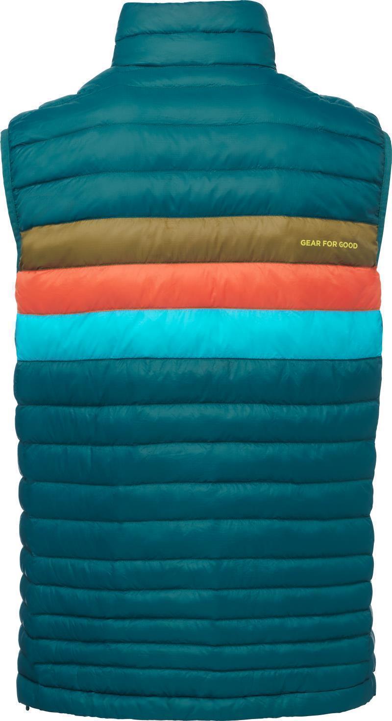 Fuego Down Vest - Mens - Deep Ocean Stripes 2
