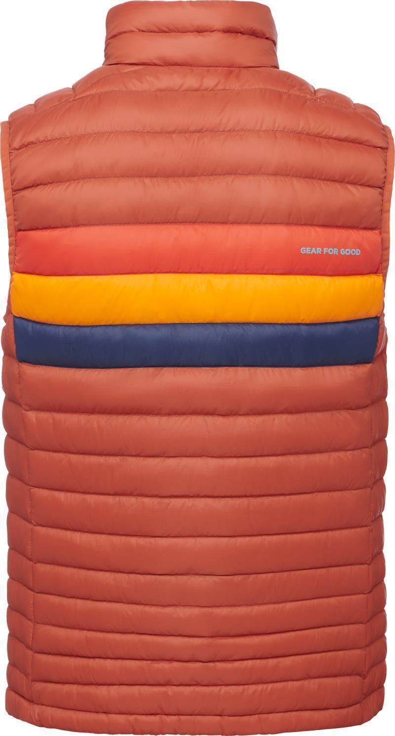 Fuego Down Vest - Mens - Spice Stripes 2