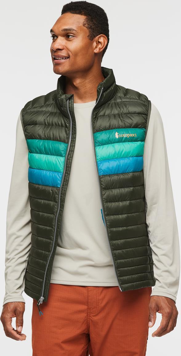 Fuego Down Vest - Mens - Woods Stripes 1