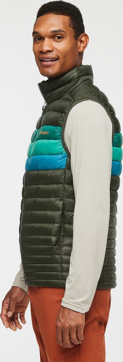 Fuego Down Vest - Mens - Woods Stripes 2
