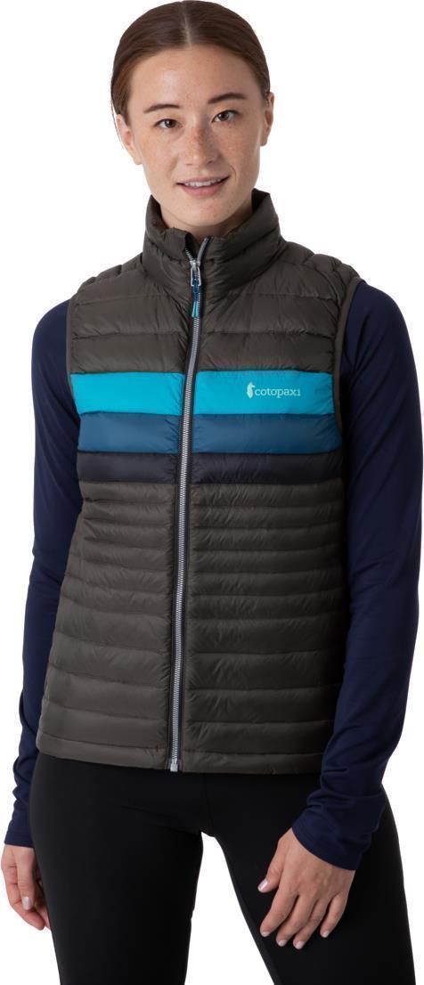 Fuego Down Vest - Womens - Iron Stripes 1