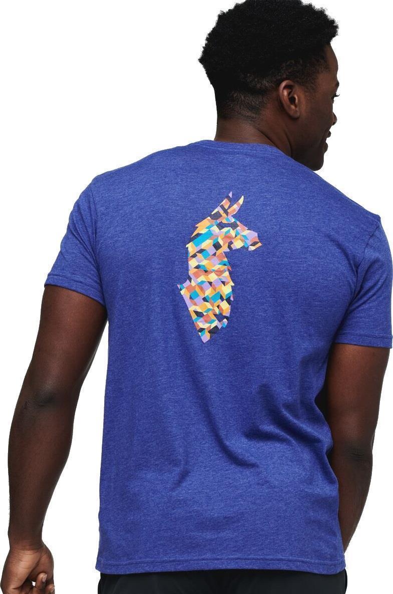 Llama Lover T-Shirt - Mens - Blue Violet 3
