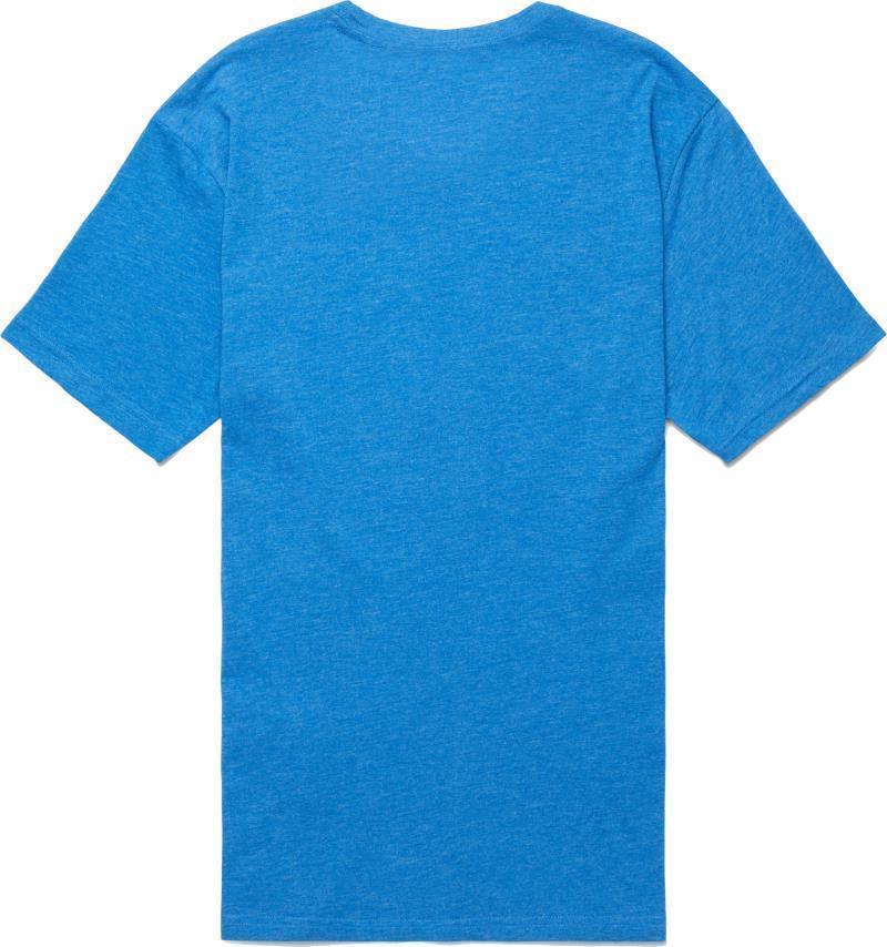 Llama Stripes Organic T-Shirt - Mens - atlantic 1