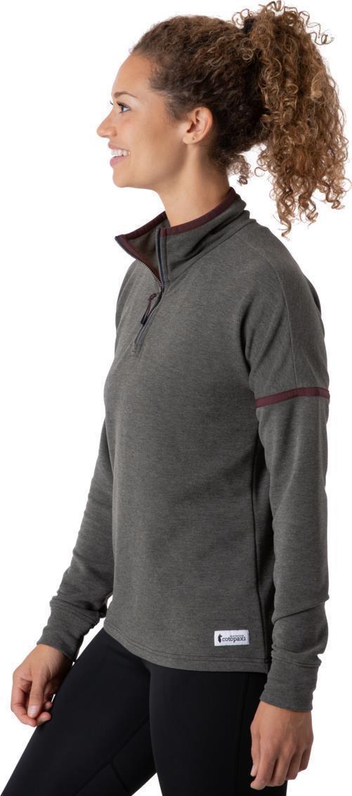 Lozano Quarter-Zip Fleece - Womens - Black Heather 4