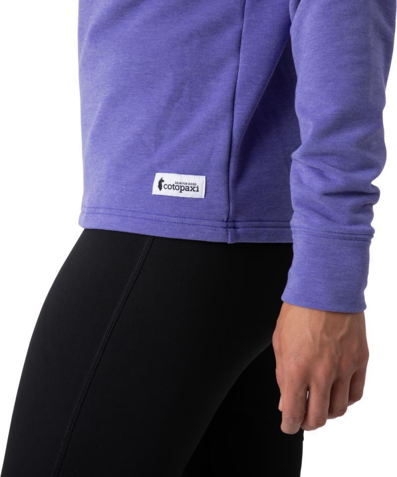 Lozano Quarter-Zip Fleece - Womens - Blue Violet Heather 8