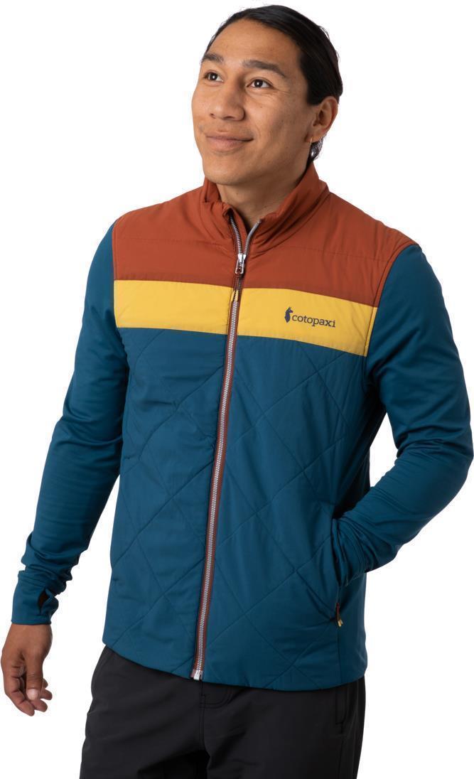 Monte Hybrid Jacket - Mens - Indigo / Rust 1