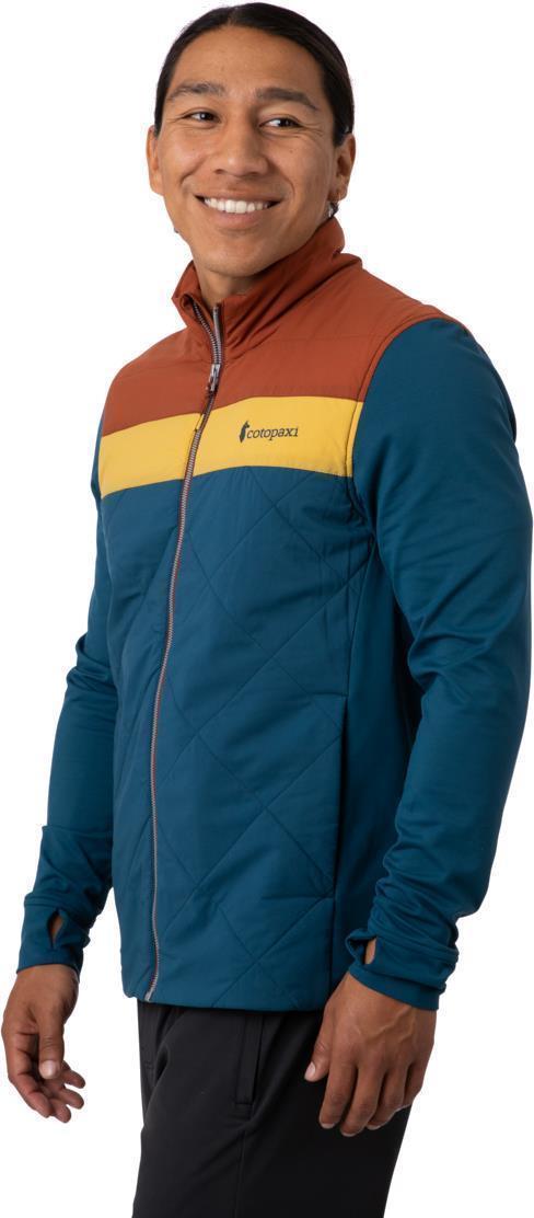Monte Hybrid Jacket - Mens - Indigo / Rust 2