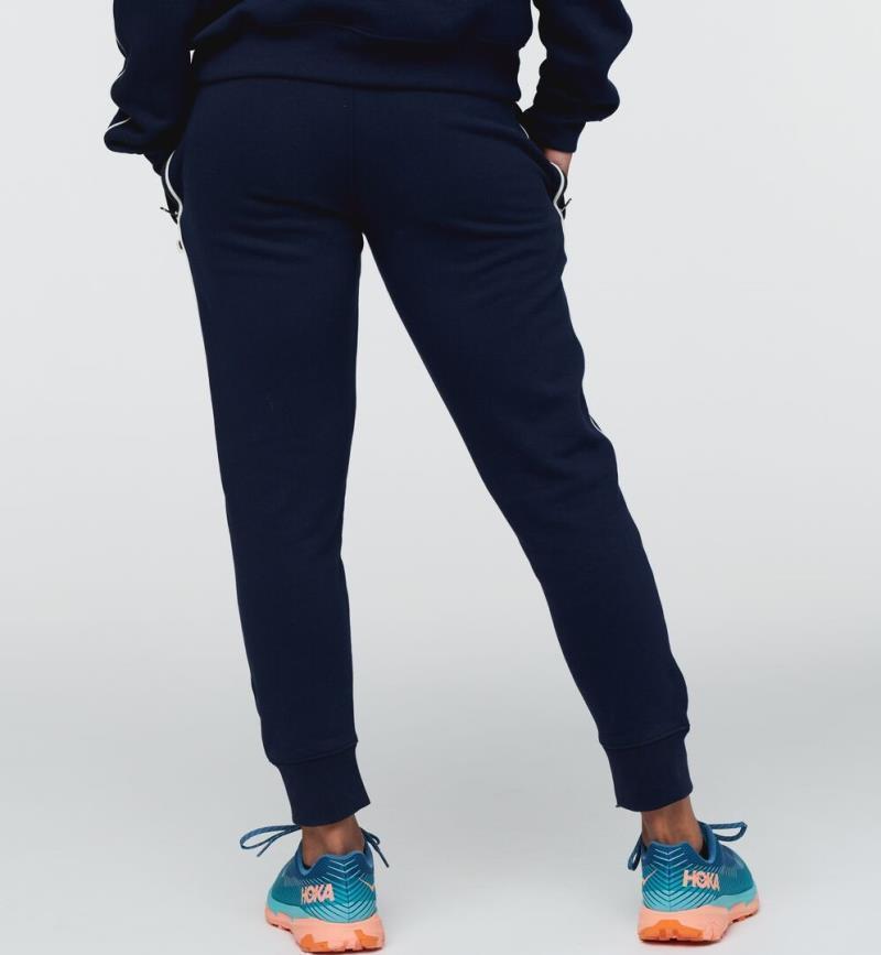 Organic Sweatpants - Womens - Maritime 3