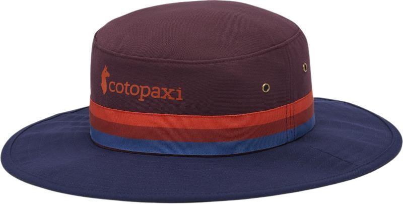 Orilla Sun Hat - wine / maritime 1